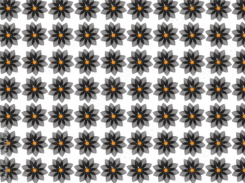  Creative Flower pattern Print