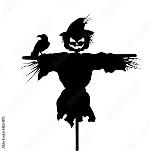 Vector for silhouette Halloween 