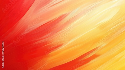 A red and yellow flame