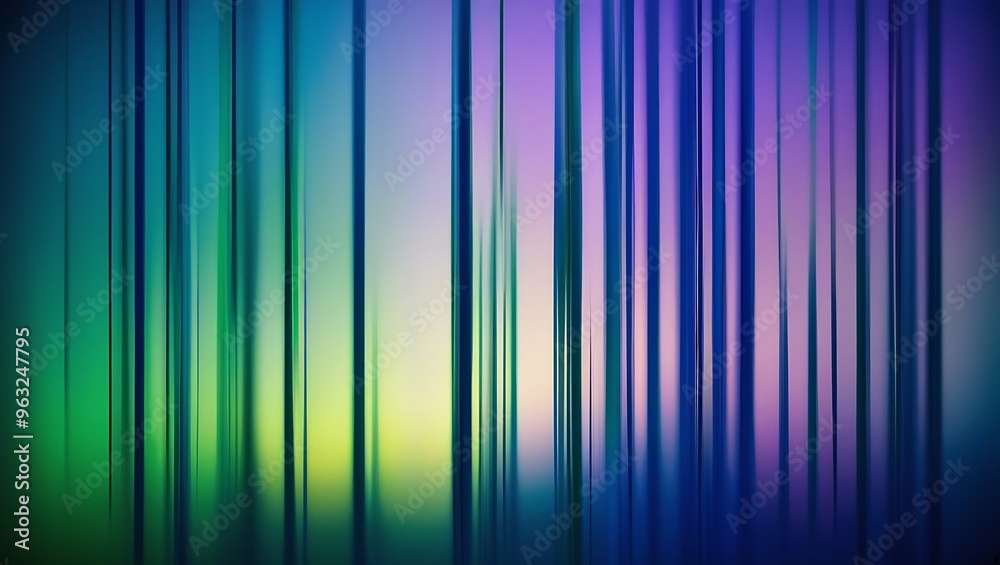 Abstract gradient background with vertical blue and green lines Abstract gradient background with vertical blue and green lines