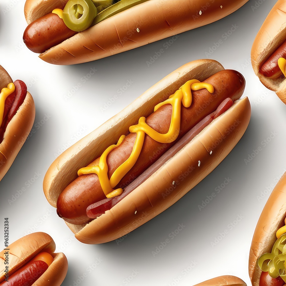 hot dog with mustard hot dog with mustard