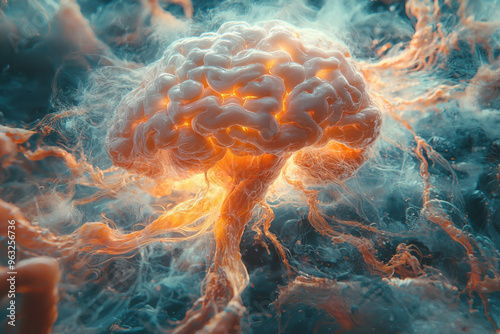 Cerebral gigantism  background wallpaper design, modern creative and colorful png file
