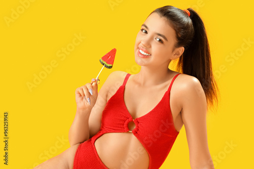 Beautiful sexy young woman ...