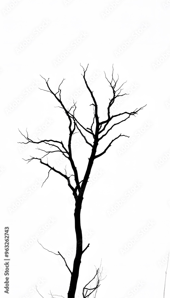 tree silhouette vector