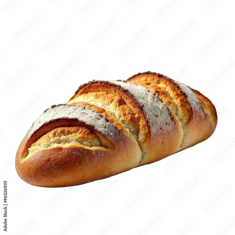 Ciabatta Bread Isolated Against Plain Background High Quality Ciabatta Bread Isolated Against Plain Background High Quality