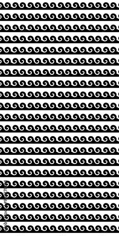 Wavy Pattern | Waves | Horizontal Pattern in Black | Overlay | Wavy Pattern | Waves | Horizontal Pattern in Black | Overlay |