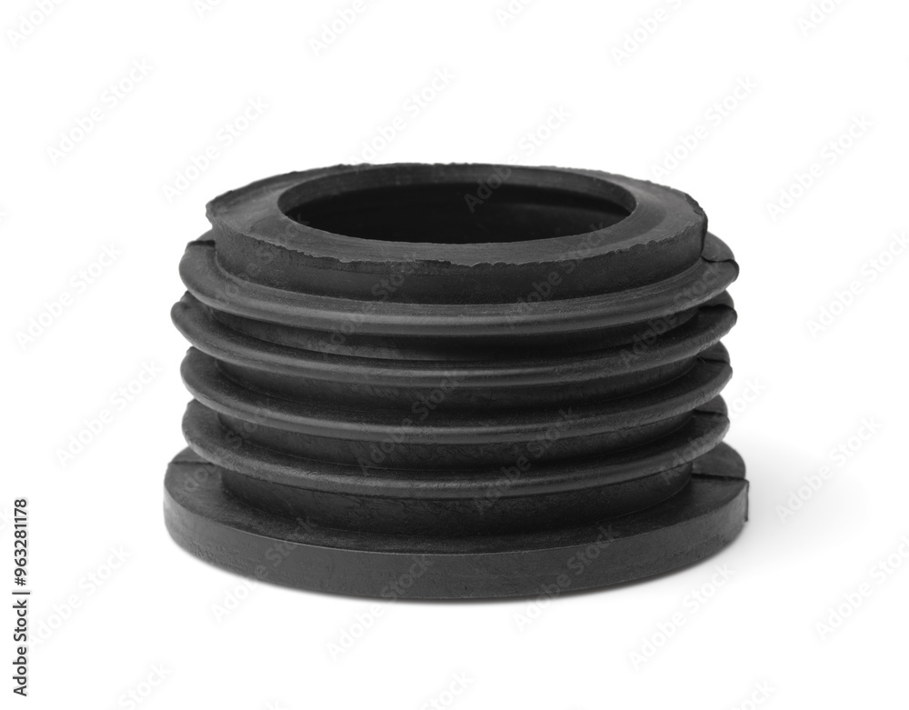 Black rubber plumbing seal cuff