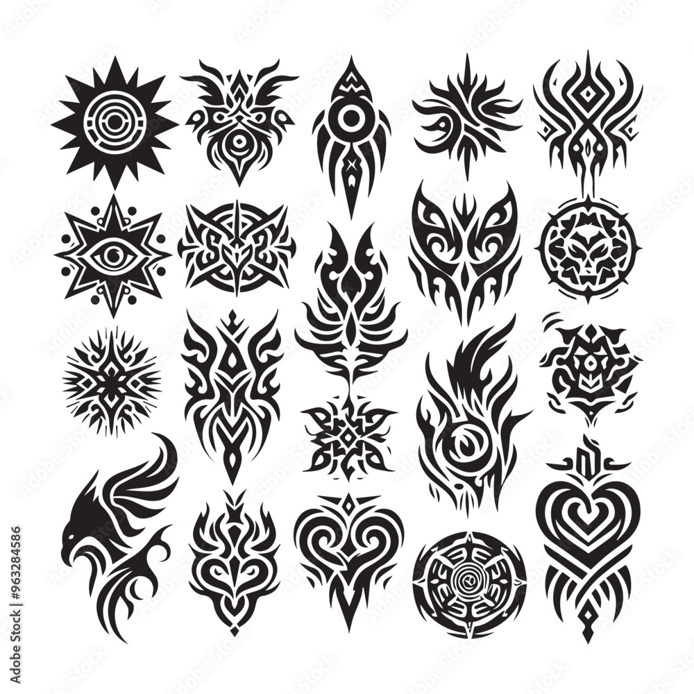 Tribal butterfly tattoo design Tribal butterfly tattoo design