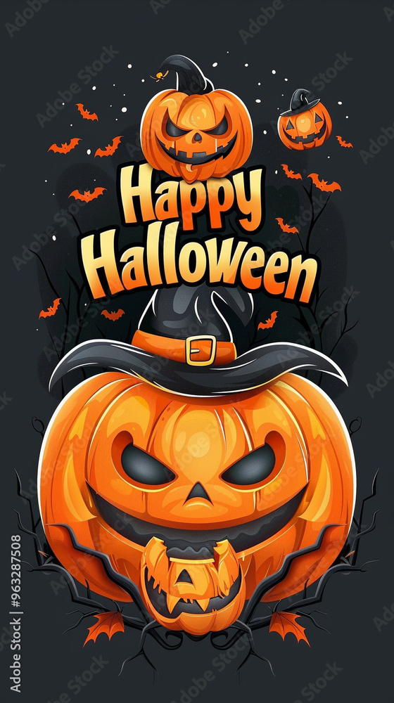 Happy halloween celebration image