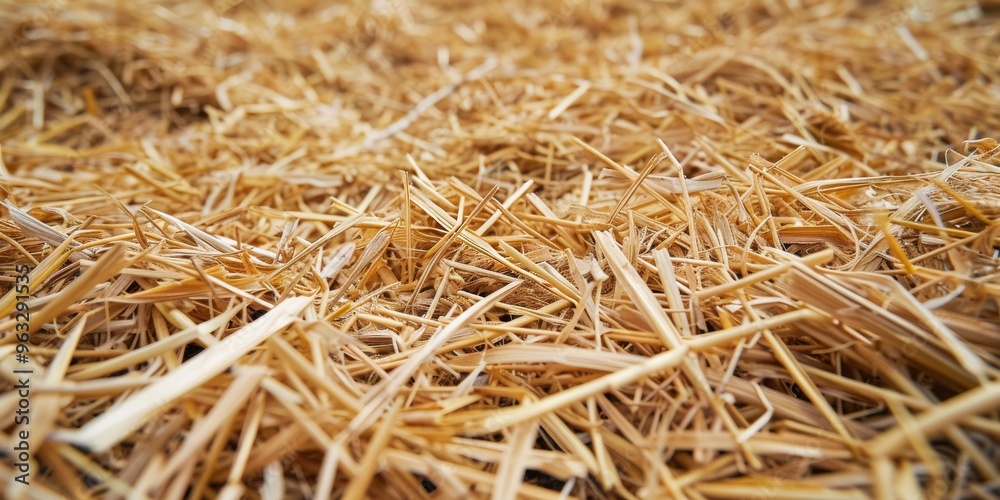 Textured close-up of dried straw as a backdrop, capturing its golden hues and intricate patterns. Textured close-up of dried straw as a backdrop, capturing its golden hues and intricate patterns.