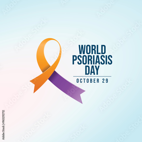 vector graphic of World Psoriasis Day ideal for World Psoriasis Day celebration.