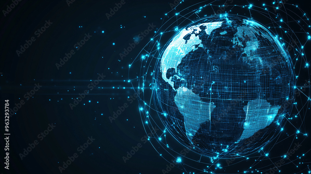 Global Network Connection with Digital Globe Global Network Connection with Digital Globe
