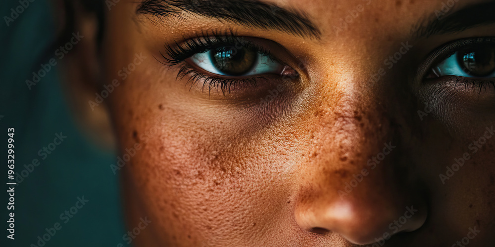 Minimalist Mugshot: A serene close-up portrait of a person's face in neutral expression, without any distractions. Minimalist Mugshot: A serene close-up portrait of a person's face in neutral expression, without any distractions.