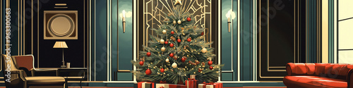 Art Deco Christmas Tree