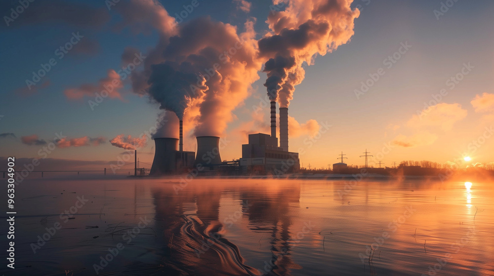 Fototapeta premium Techniques for Capturing and Storing CO2 Emissions