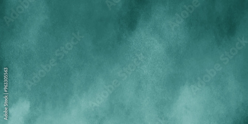 Abstract Elegant dark green background with mottled vintage texture in old fancy background design, texture of colored parchment paper.