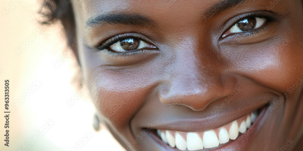 Soft Smile: A close-up of a warm, inviting smile, showcasing the person's approachability and friendliness. Soft Smile: A close-up of a warm, inviting smile, showcasing the person's approachability and friendliness.