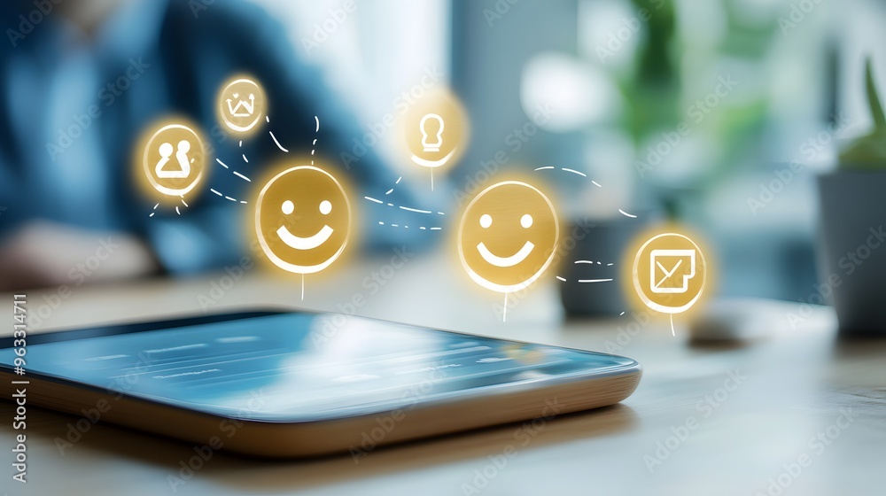 Customer Satisfaction and Positive Feedback on a Digital Tablet