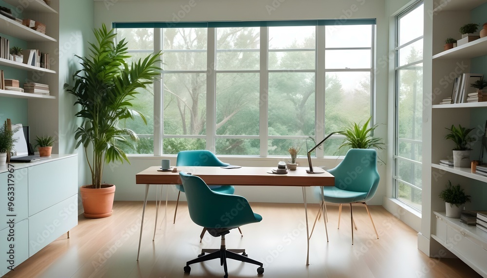 Photo interior modern design room 3d illustration Photo interior modern design room 3d illustration