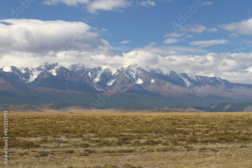 Chuya Highway - road connecting Russia and Mongolia photo