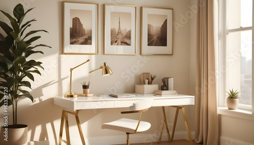 Wallpaper Mural Photo interior modern design room 3d illustration Torontodigital.ca