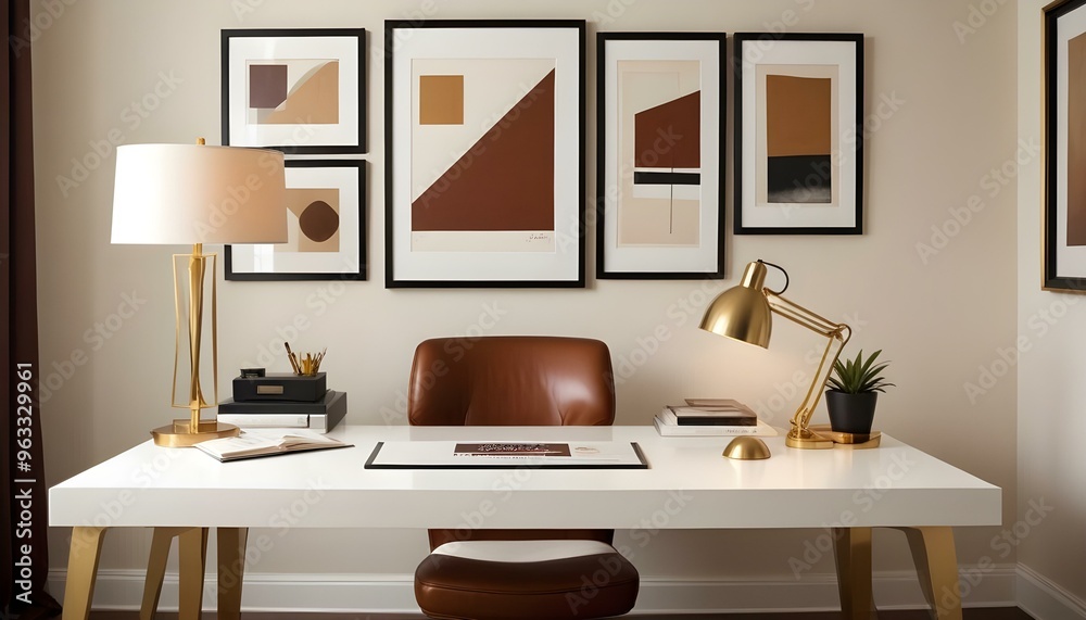 Photo interior modern design room 3d illustration Photo interior modern design room 3d illustration