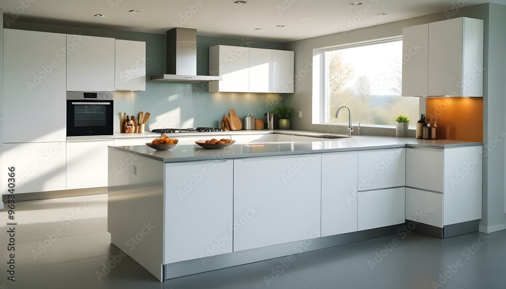 Photo interior modern design room 3d illustration Photo interior modern design room 3d illustration