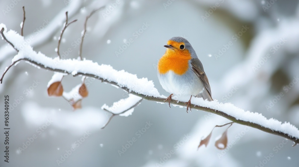 Robin in Winter Wonderland Robin in Winter Wonderland