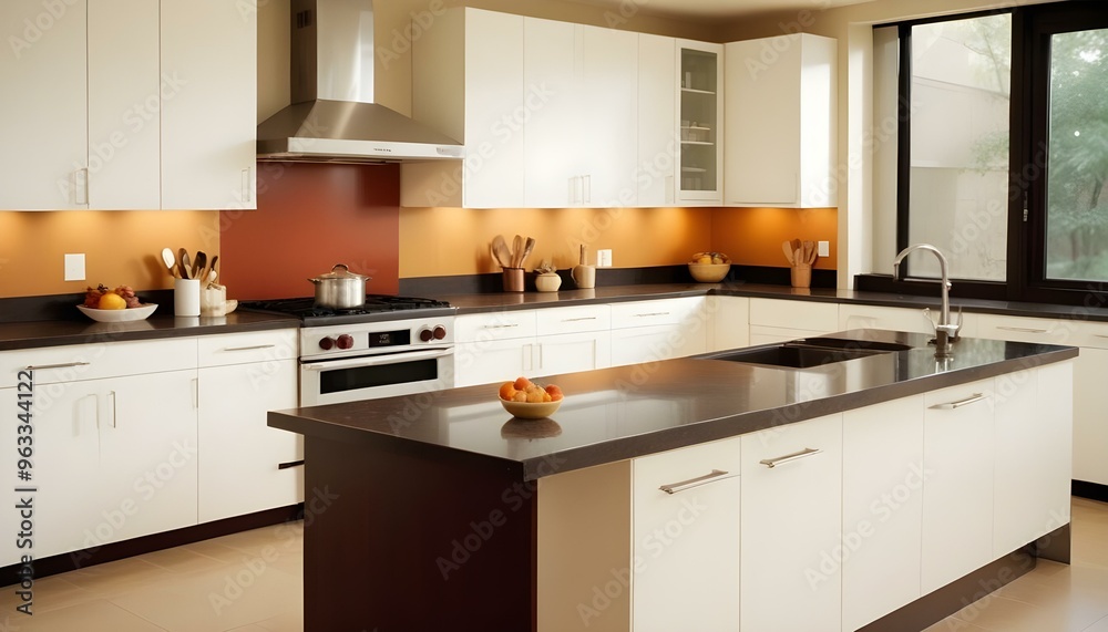 Photo interior modern design room 3d illustration Photo interior modern design room 3d illustration