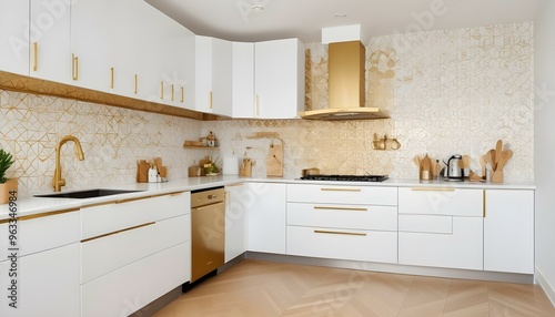 Photo interior modern design room 3d illustration