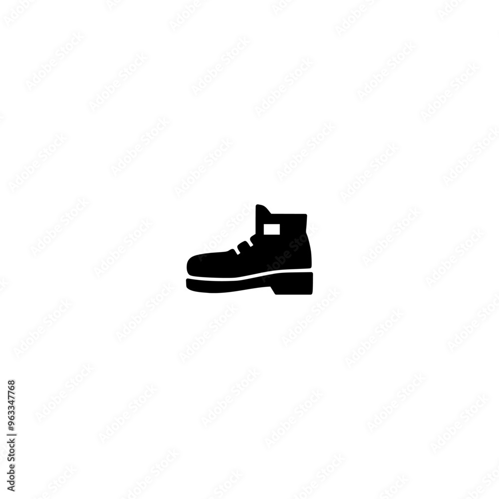 Shoe icon isolated on white background