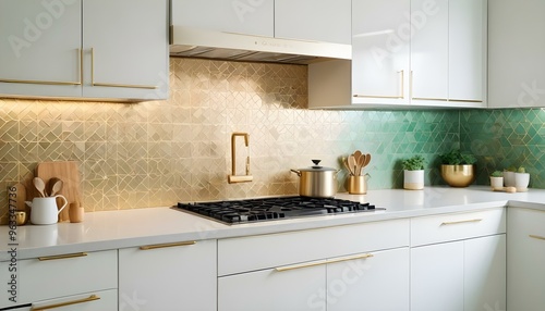 Photo interior modern design room 3d illustration