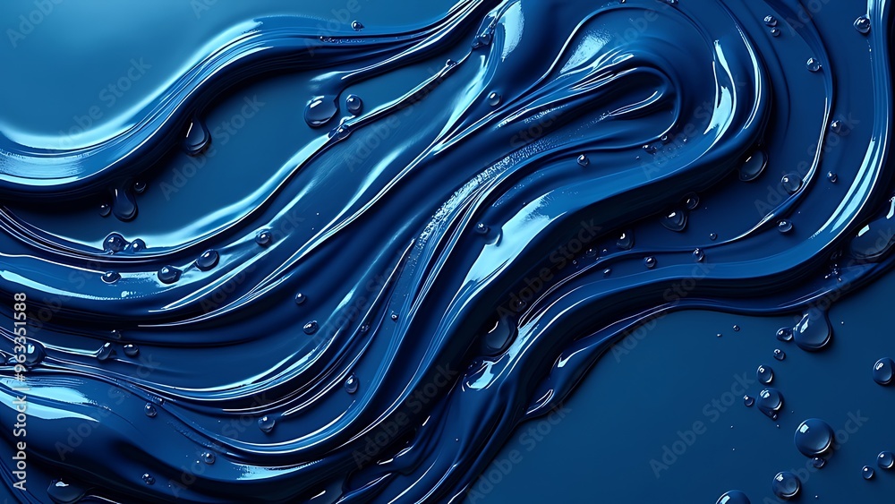 Abstract paint background dark blue color grunge texture for background