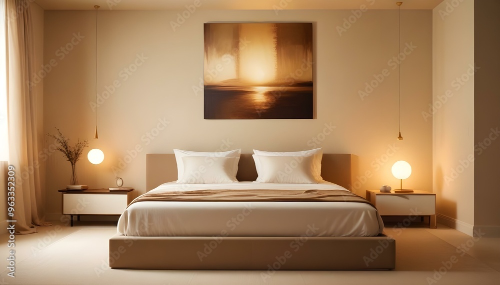 Photo interior modern design room 3d illustration Photo interior modern design room 3d illustration