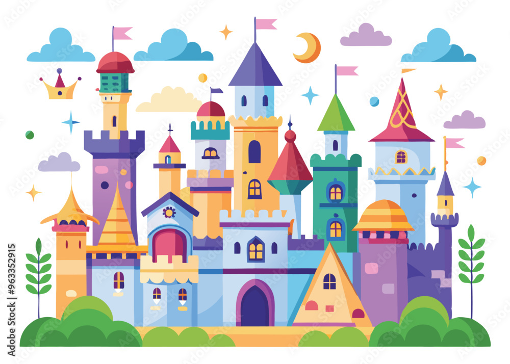 Whimsical Fairy Tale Castles Whimsical Fairy Tale Castles