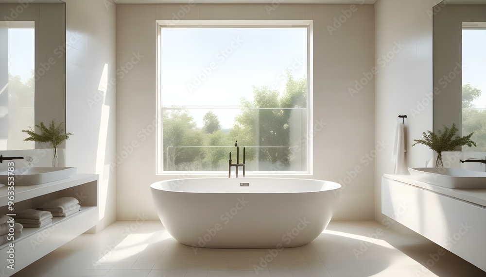 Photo interior modern design room 3d illustration Photo interior modern design room 3d illustration