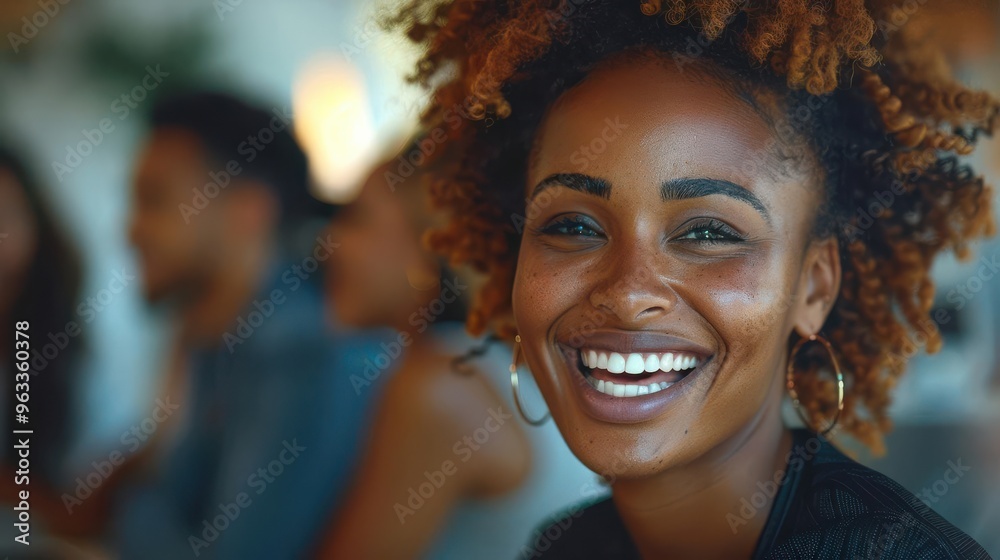 A business team in cheerfulness, laughing together around a conference table, random vibrant background, medium shot, dynamic lighting A business team in cheerfulness, laughing together around a conference table, random vibrant background, medium shot, dynamic lighting