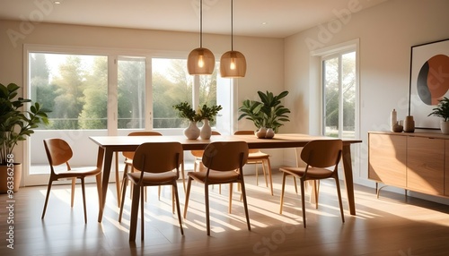 Photo interior modern design room 3d illustration