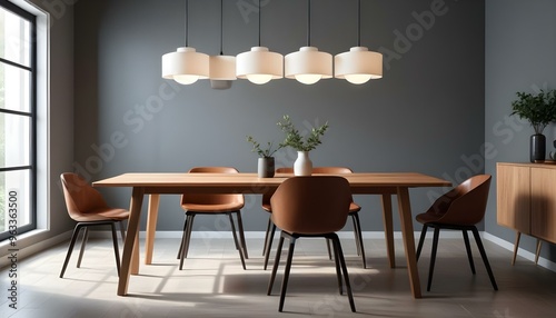 Photo interior modern design room 3d illustration