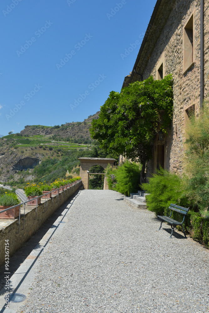 Castello reale di Sarre, Sarre, Aosta, Italia Castello reale di Sarre, Sarre, Aosta, Italia