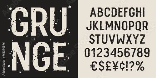 Grunge Font 015