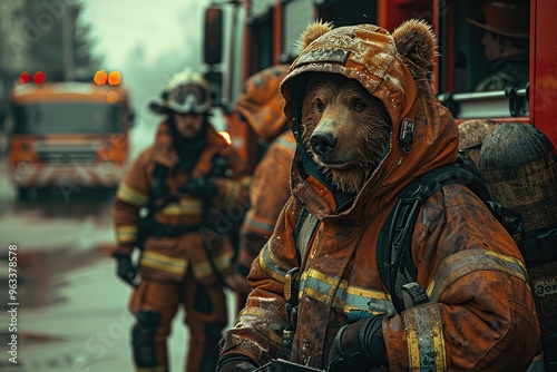 Brave Bear Firefighter