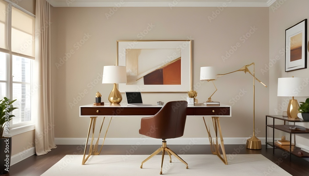 Photo interior modern design room 3d illustration Photo interior modern design room 3d illustration