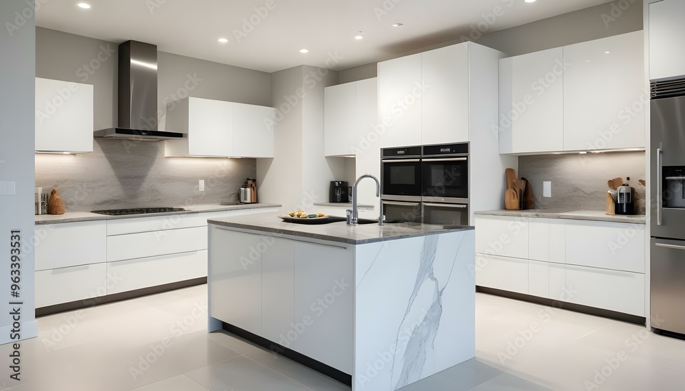 Photo interior modern design room 3d illustration Photo interior modern design room 3d illustration