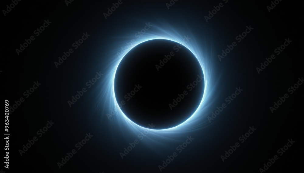 A stunning visual of a total solar eclipse, showcasing the darkened sun with a radiant glowing corona around it. The image captures the awe-inspiring phenomenon of the eclipse with a vivid A stunning visual of a total solar eclipse, showcasing the darkened sun with a radiant glowing corona around it. The image captures the awe-inspiring phenomenon of the eclipse with a vivid