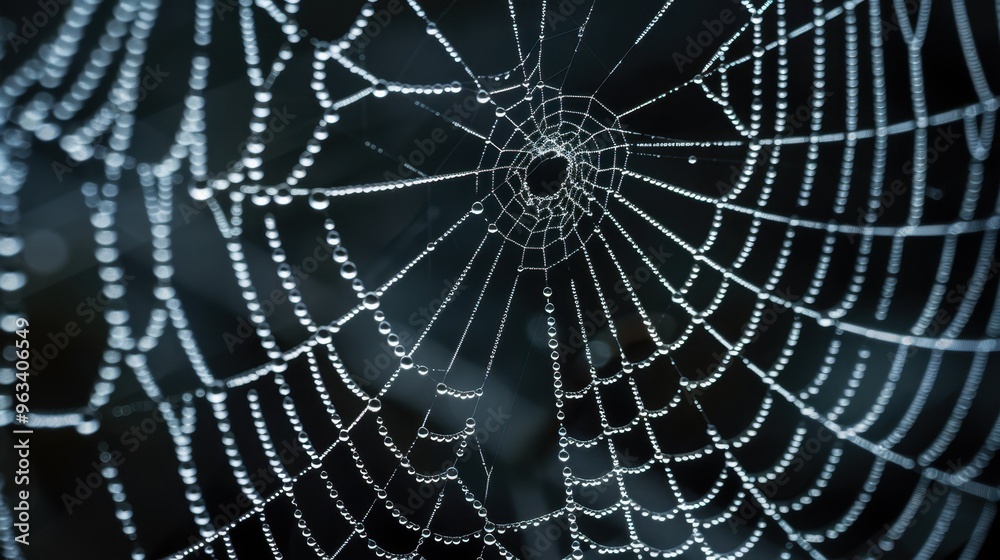 Obraz premium The Intricate Spider Web