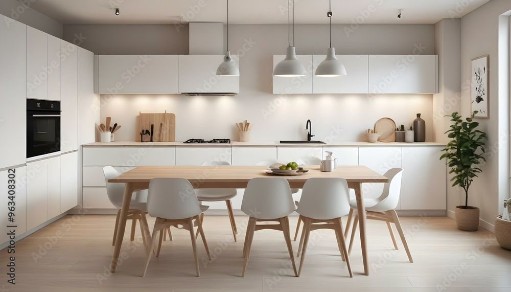 Fototapeta premium Photo interior modern design room 3d illustration