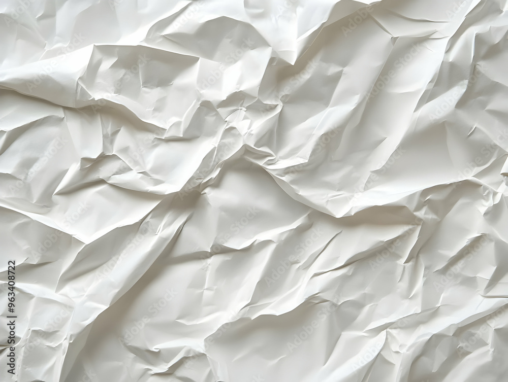 White Paper Texture Background - Abstract and Crumpled for Design White Paper Texture Background - Abstract and Crumpled for Design