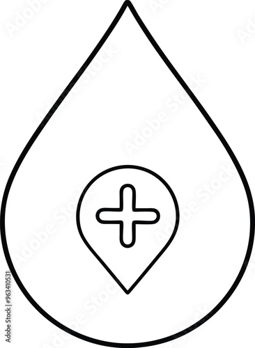 blood-donation-doodle-line-icon 