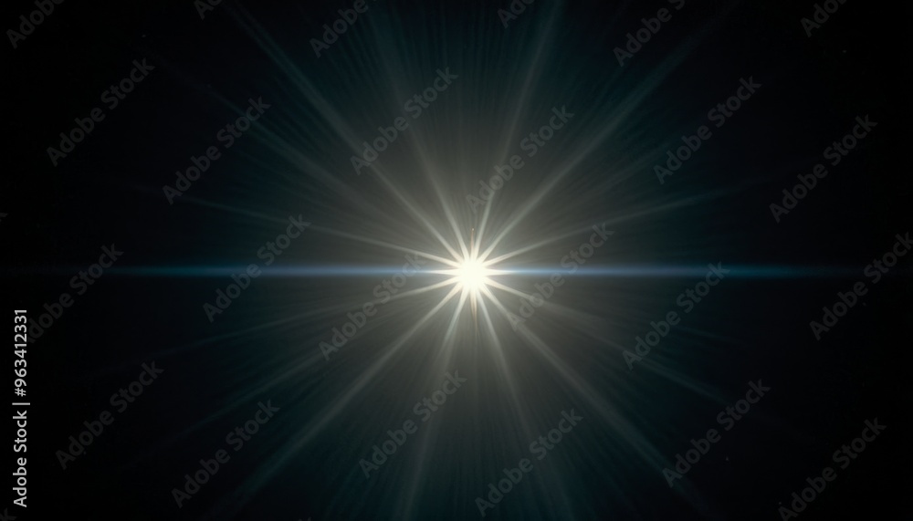 A vivid starburst effect with sharp light rays extending outward from a bright central point. The image conveys a sense of energy and focus, making it ideal for abstract or conceptual themes.. AI A vivid starburst effect with sharp light rays extending outward from a bright central point. The image conveys a sense of energy and focus, making it ideal for abstract or conceptual themes.. AI